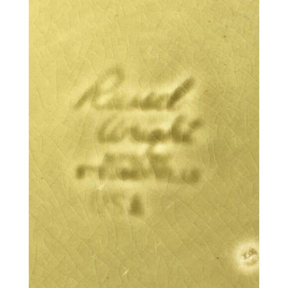 Russell Wright Mid Century American Modern Chartreuse Covered Yellow Casserole - Picture 4 of 7